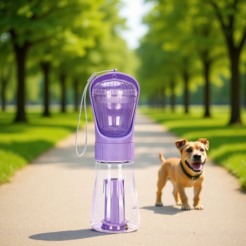 Portable Dog Water Bottle — Walk & Travel