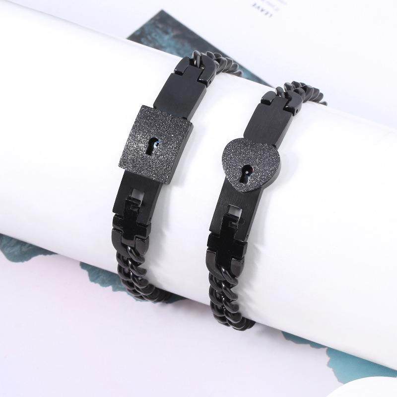 Love Lock Couple Bracelets and Necklaces
