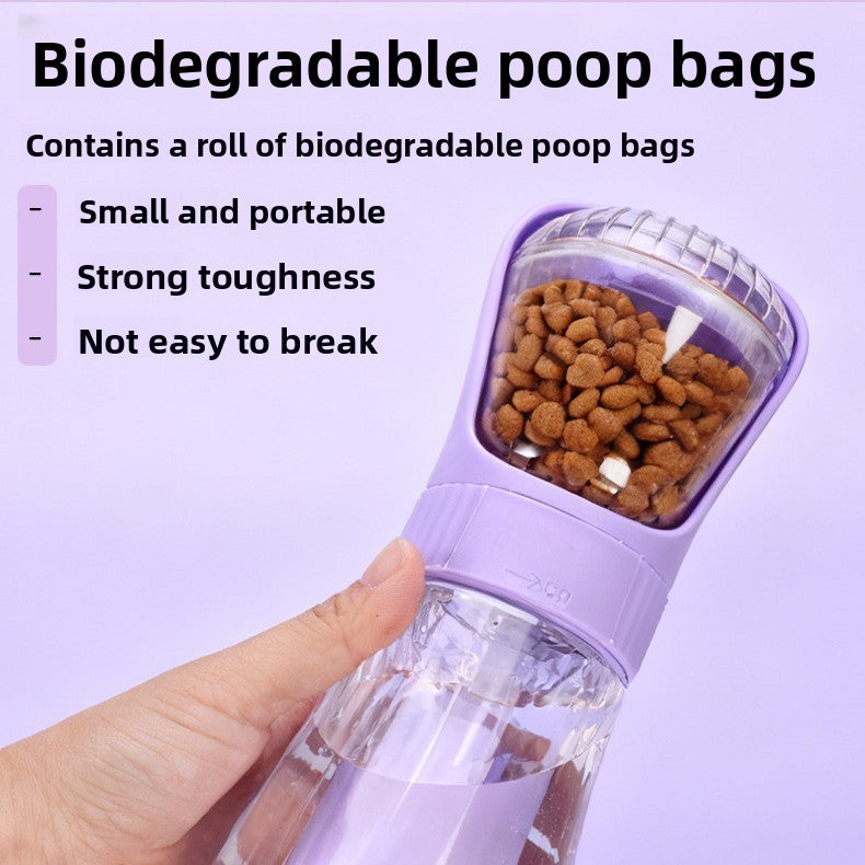 Portable Dog Water Bottle — Walk & Travel