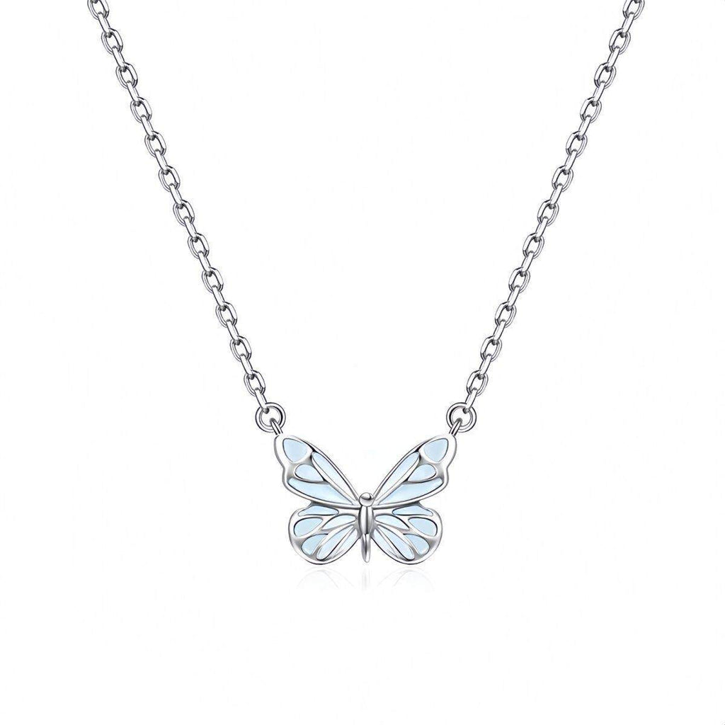 Forest-themed aurora collar chain