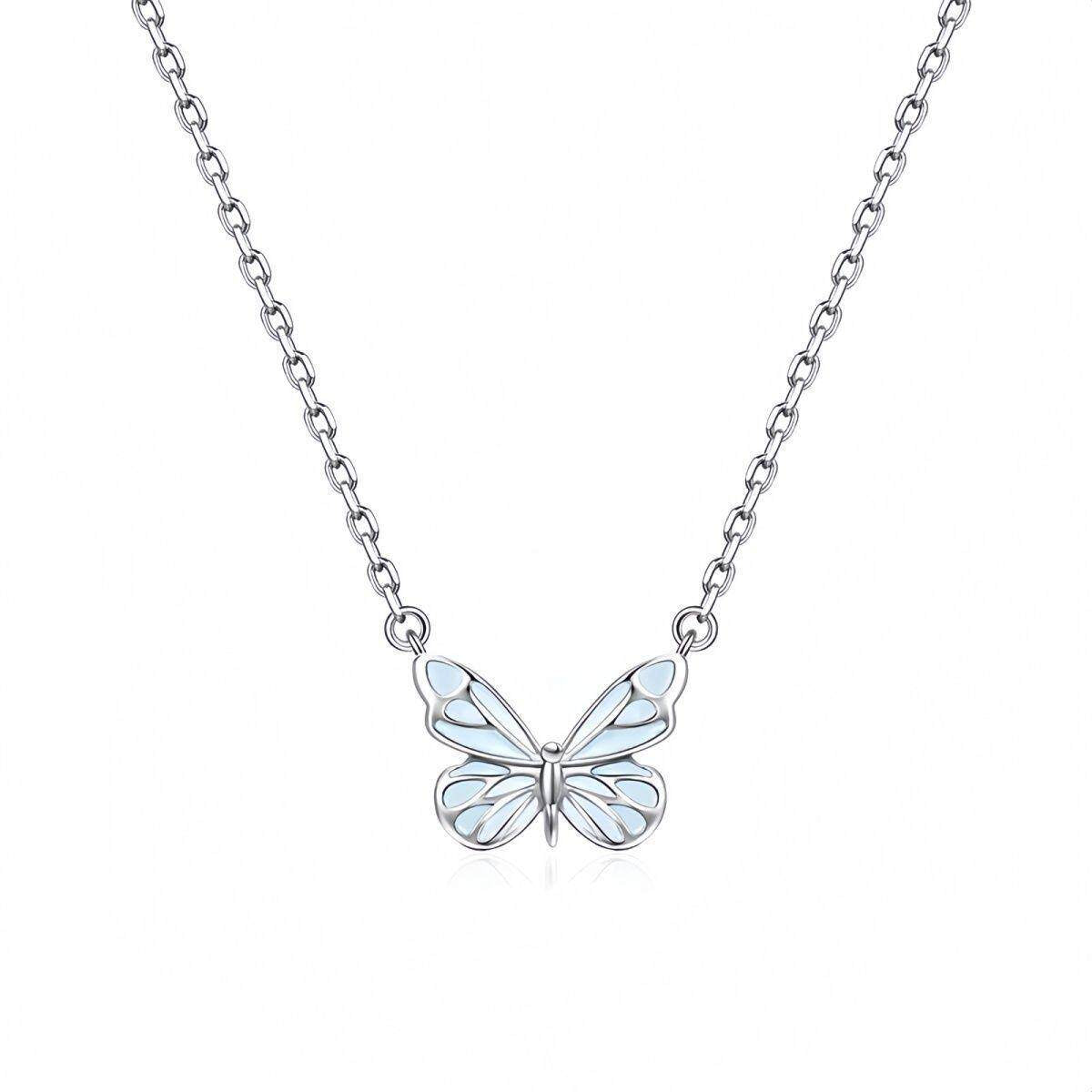 Forest-themed aurora collar chain