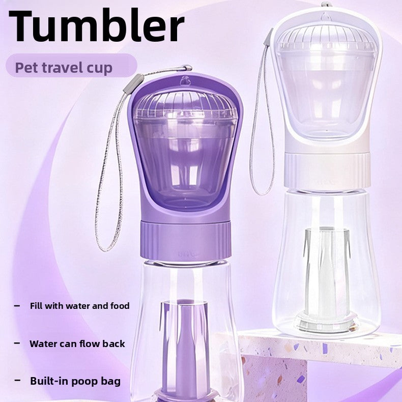 Portable Dog Water Bottle — Walk & Travel