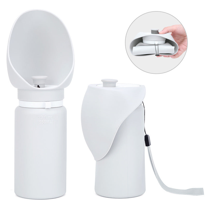 Portable Dog Water Bottle with Drinking Bowl