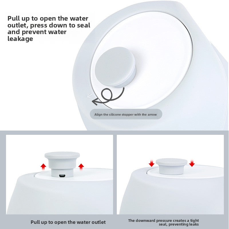 Portable Dog Water Bottle with Drinking Bowl