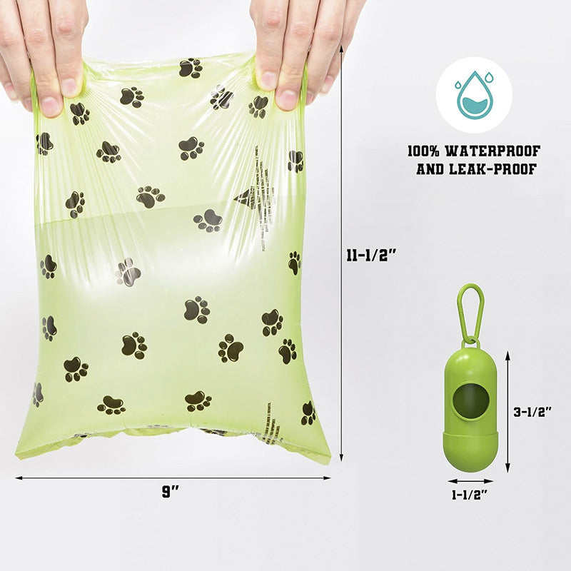 Biodegradable pet waste bags