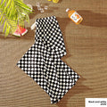 Plaid Wide Leg High Waist Pants