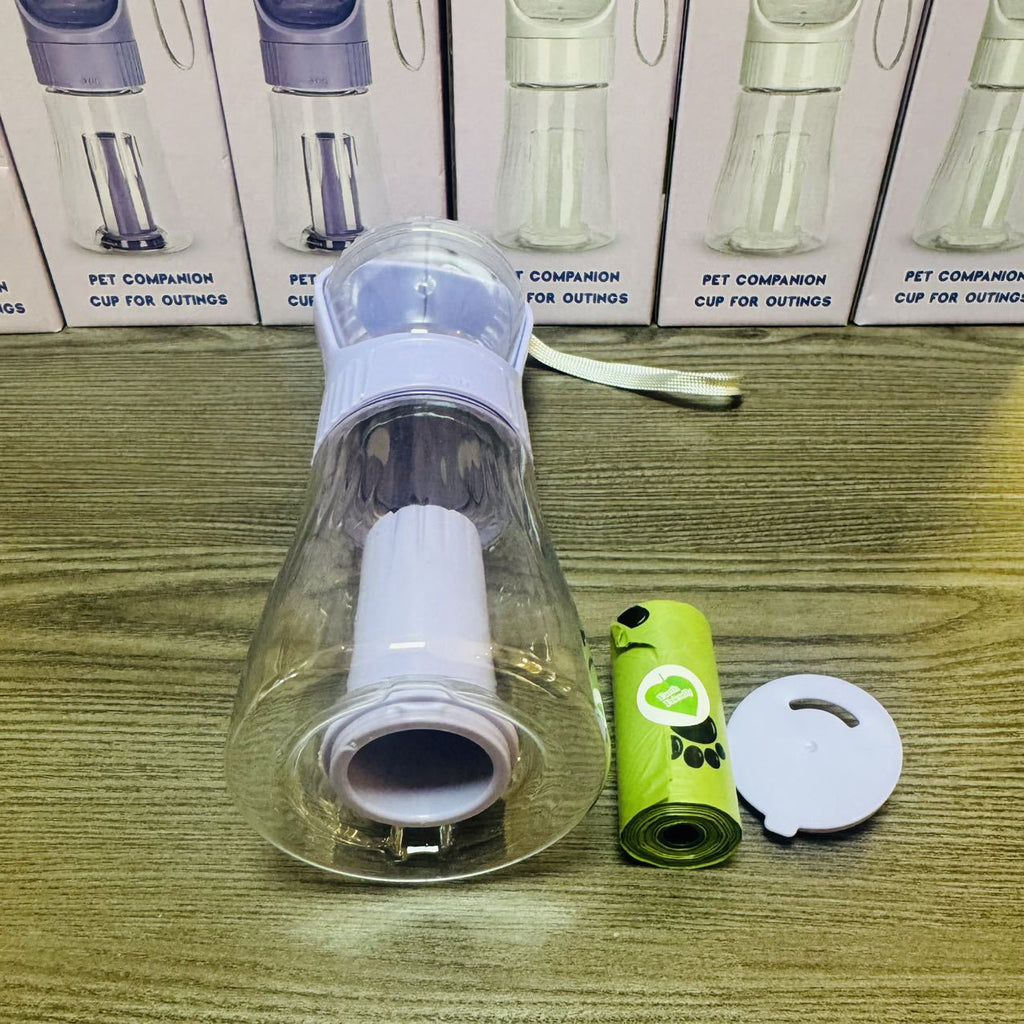 Portable Dog Water Bottle — Walk & Travel