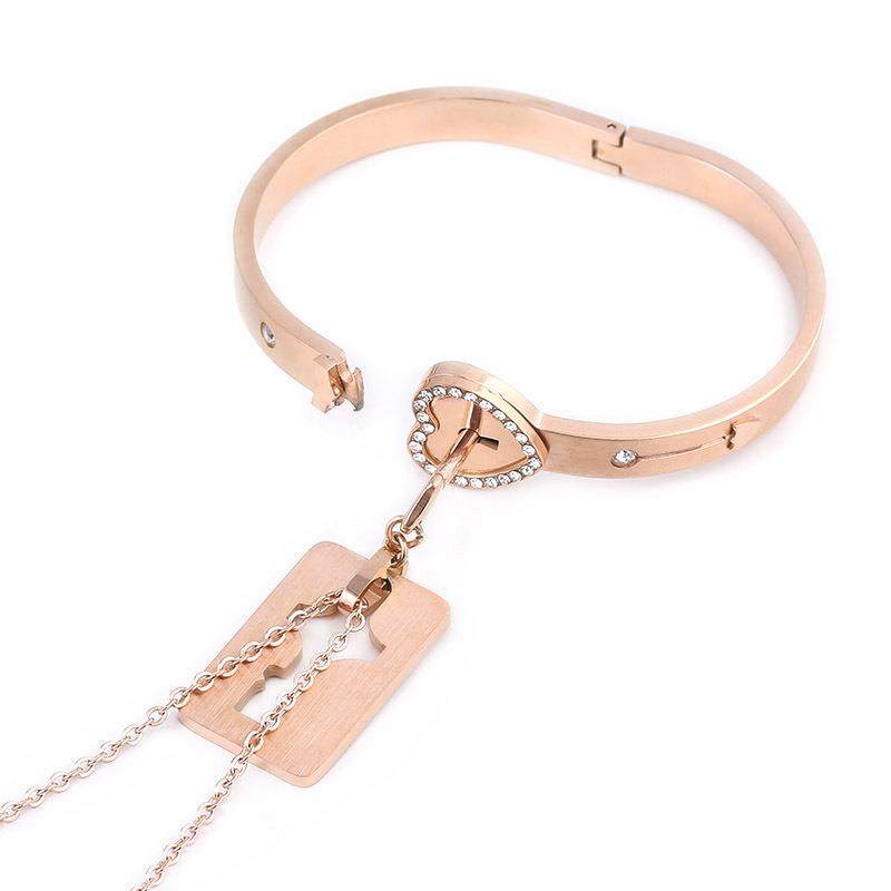 Love Lock Couple Bracelets and Necklaces