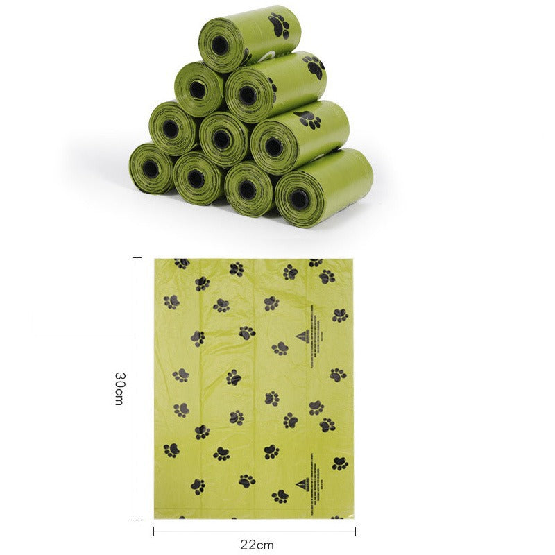 Biodegradable pet waste bags